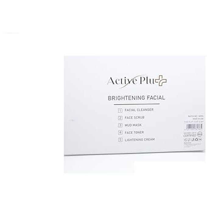 Active Plu+ ACTIVE PLUS 5-IN-1 COLLAGEN FACIAL KIT  ANTI-AGING SKINCARE SET FOR FIRM & YOUTHFUL SKIN  CLEANSER, SCRUB, MASK, TONER & MOISTURIZER  FOR ALL SKIN TYPES - Image 3